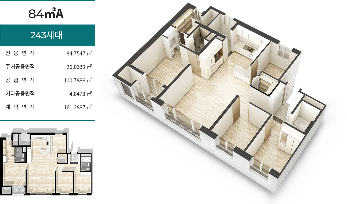 84A (243세대)